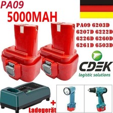 2X 5Ah Original 9,6V Ersatz