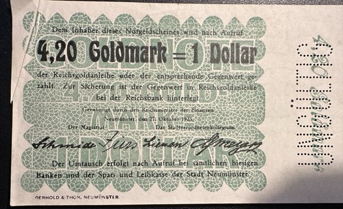 Notgeld neumünster 2 - notgeld,