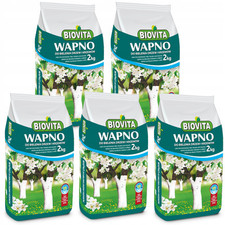 5X Weißanstrich Obstbäume Baumanstrich - Baum Pflege Frostschutz Gartenkalk 2kg 