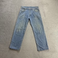 LEVIS Jeans 501 Herren Vintage Hose W33 L34 Regular Straight 8418 Blau Denim