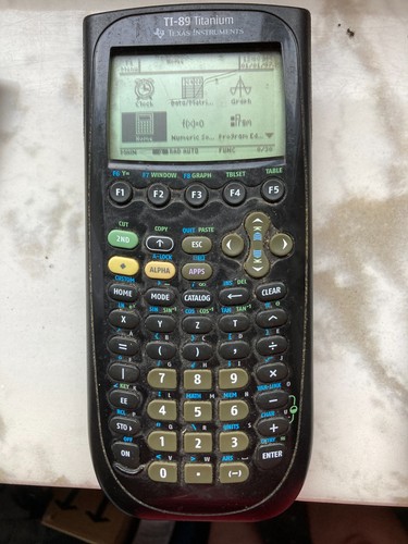 Texas instruments 89 - instruments, ti-89