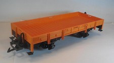 Lehmann LGB Spur G 4010 oranger Niederbordwagen (2) #9479