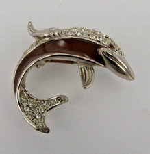 Neugablonz: Brosche Delphin