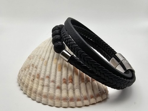 Premium herren armband leder - premium,