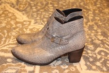 GABOR  GR. 9 GR 43 DAMEN SCHUHE STIEFEL STIEFELETTEN LEDER