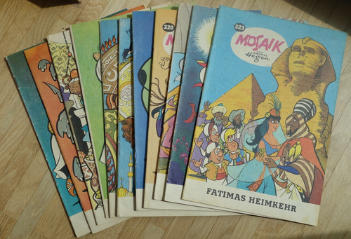 Mosaik digedags orient serie - mosaik,