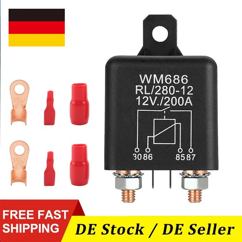 Batterie trennrelais 12v 200a - trennrelais, 12v/200a