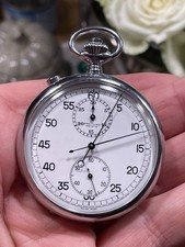 WK2 Militär Breitling Montbrillant 1940 Valjoux 26 Rattrapante Stoppuhr