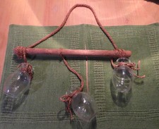 Hängevasen Glasvasen am Holz