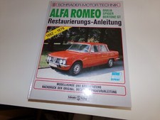 Alfa Romeo  Restaurierungs Anleitung  Modellkunde & Kaufberatung Giulia Spider