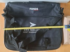Einfache Laptop Tasche, schwarz mit Werbeaufdruck .für 15 16 Zoll ggf 17 Zoll