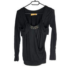 Biba Damen Bluse Schwarz XS
