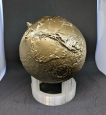 20x Mars Globe mit Ständer Planet Ornament Dekor Skulptur Geschenk 3D Modell UK 
