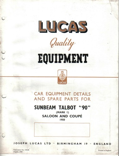 Sunbeam talbot i - sunbeam, mk