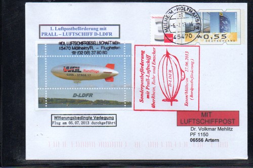 Ballonpost prallluftschiff - ballonpost,