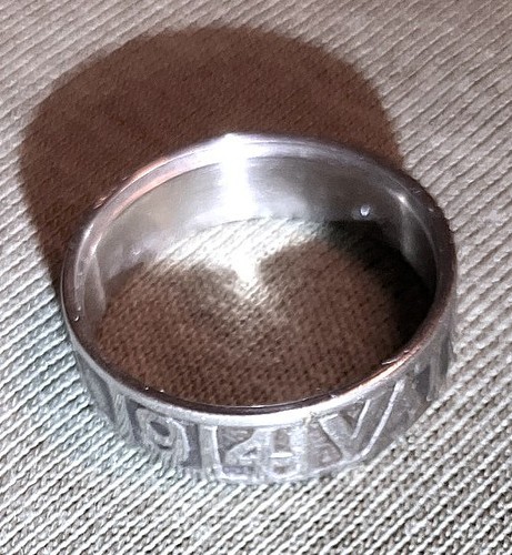 Ring 1914 vaterlandsdank - ring,, 1914,