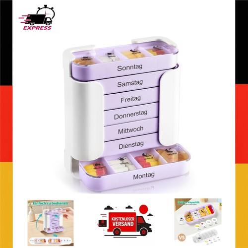 Pillendose tage fächer xl - 7,
