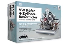 Franzis 67038 Bausatz 1:4 VW Käfer 1100 Motor Brezelkäfer Modellbau Modellauto V