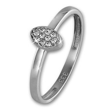 GoldDream Ring Blatt Gr.54-60