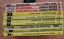 LEWIS B. PATTEN - Sammlung 10 Western-Taschenbucher, Heyne und Bastei