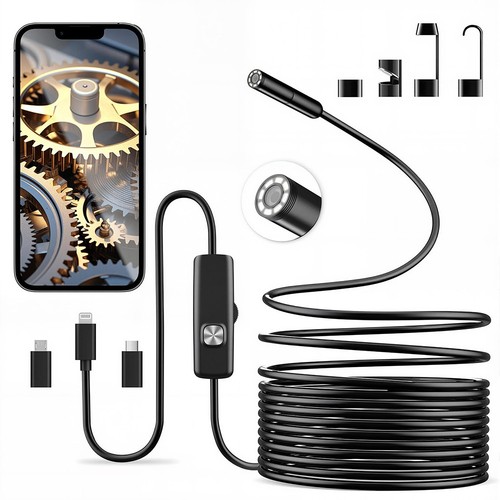 Usb endoskop kamera 9mm - kamera, 7.9mm