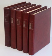 Bund 1949 bis 2008 gestempelte Sammlung komplett in 5 Lindner-T-Alben