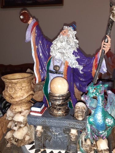Fantasy zauberer brunnen für - zauberer,
