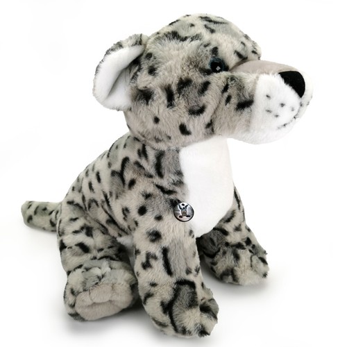 Schneeleopard kuscheltier - schneeleopard,