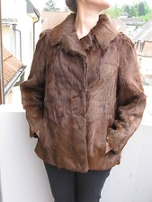 Jacke aus Fohlenfell, echt und natürlich, wasser- und windfest