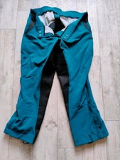 Winter Thermo Softshell Jodhpur Hose Gr. 52 / 54 / 26 / 27 Neuwertig Aquamarin