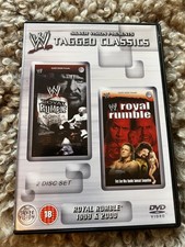 WWE Royal Rumble 1999 + 2000 Tagged Classics 2-DVD Set, WWF Wrestling