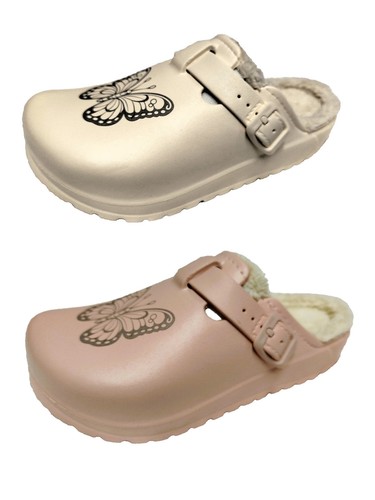Damen eva clogs gefüttert - damen,