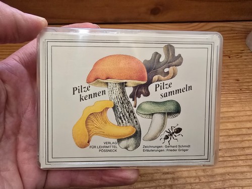 Altes ddr kartenspiel pilze - ddr,