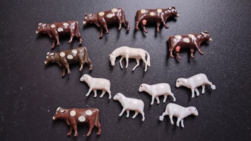 Tierfiguren kühe - h0,