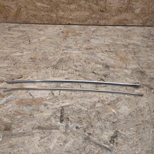 BMW E30 Cabrio Schachtleisten Vorne Chrom Abdeckungen Satz Regenrinne 