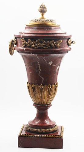Wilhelminische marmor vase mit - wilhelminische,