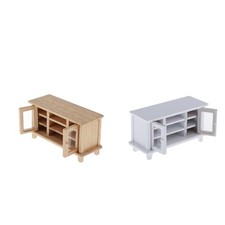 Miniatur TV Schrank aus Holz
