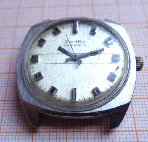 ältere armbanduhr zentra - armbanduhr,