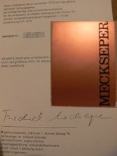 Friedrich Meckseper signiert