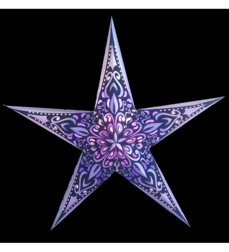 Leuchtstern phönix purple mit - phönix,