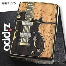Zippo Antique Guitar Wood