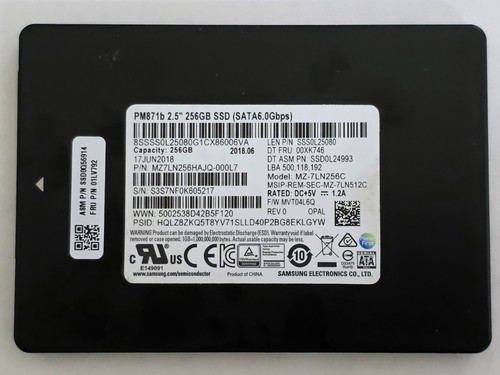 256gb samsung pm871b - samsung,