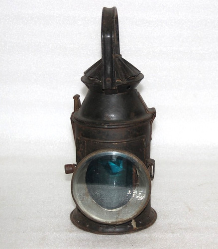 Antike eisenlampe laterne - antike,