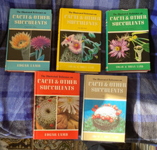 Cacti & other Succulents Volumes 1-5. Edgar Lamb