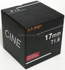 SLR Magic 17mm T1.6 Cine MFT