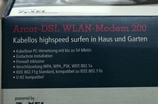 ZyXEL Arcor-DSL WLAN-Modem 100 54 Mbps 4-Port 100 Mbps Funk Router...