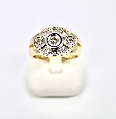 585 gelbgold ring brillant - ring,