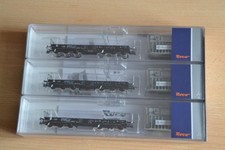 Roco H0 76157, 3-teiliges Set Schwerlastwagen mit Thermohauben - DB, DC, 1:87