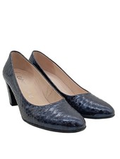 GABOR Hochfront-Pumps Damen Pumps Gr. DE 38 schwarz extravaganter Stil
