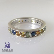 Vintage 925er Silber Bandring
